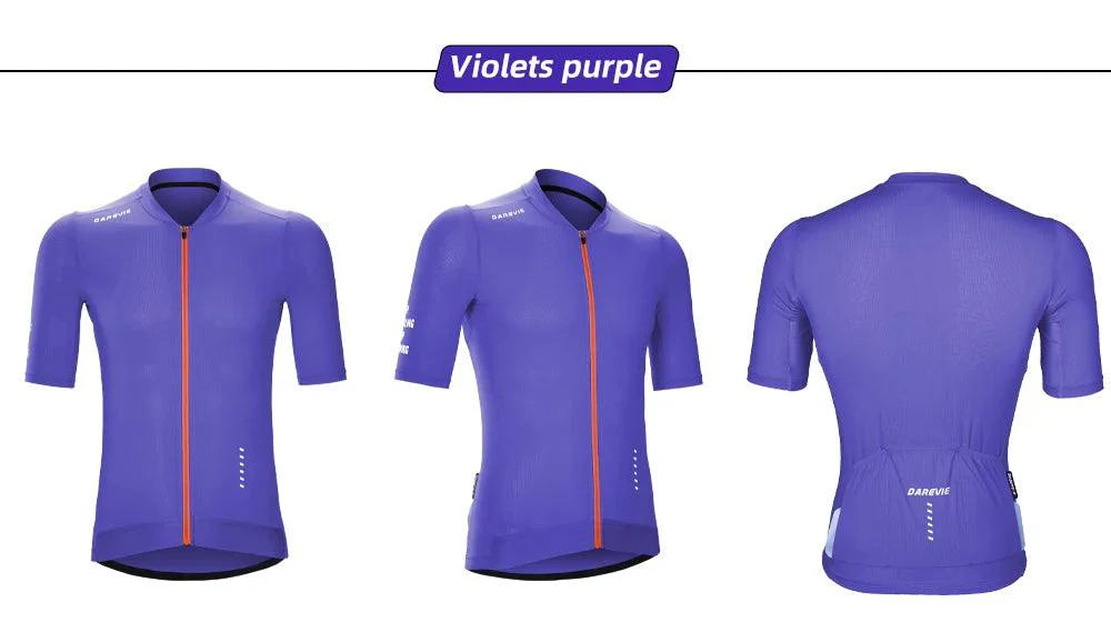 DAREVIE 2026 New Pro Cycling Jersey - Vividness Series Cooling Nylon Fabric - SPF50+ Anti-UV Slim Fit Bicycle Wear for Men &amp; Women