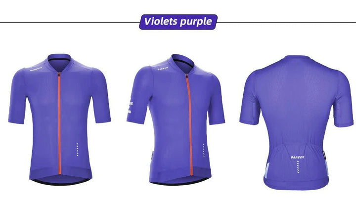 DAREVIE 2026 New Pro Cycling Jersey - Vividness Series Cooling Nylon Fabric - SPF50+ Anti-UV Slim Fit Bicycle Wear for Men &amp; Women