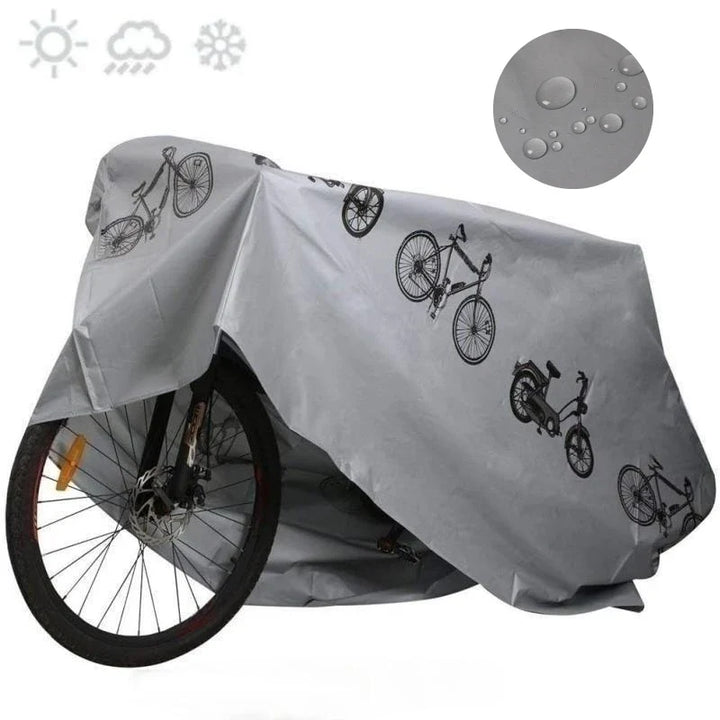 Universal Bicycle Rain Cover - Waterproof &amp; UV Protection Outdoor Bike Cover for MTB &amp; Road Bikes