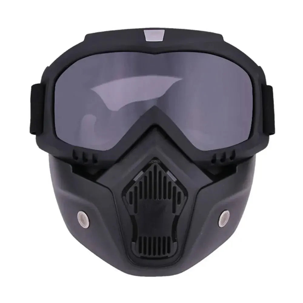 Professional Outdoor Windproof Cycling Goggles - HD PC Lens &amp; UV Protection - Tactical Dust-Proof Eyewear for MTB, Motorcycle &amp; Off-Road Racing