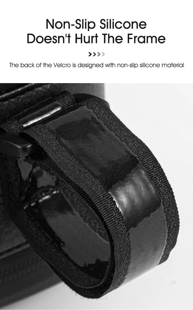 WEST BIKING 100% Waterproof Bicycle Saddle Bag - Seamless Weld Under Seat Storage - Reflective Rainproof MTB &amp; Road Bike Tool Pouch