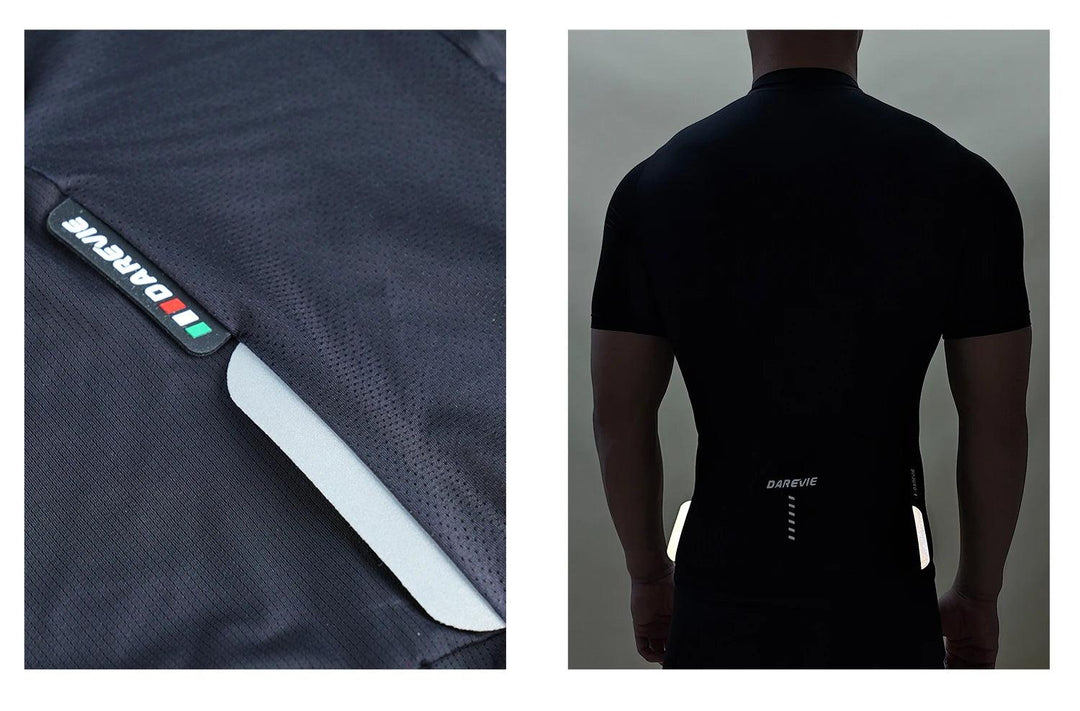 DAREVIE 2026 New Pro Cycling Jersey - Vividness Series Cooling Nylon Fabric - SPF50+ Anti-UV Slim Fit Bicycle Wear for Men &amp; Women