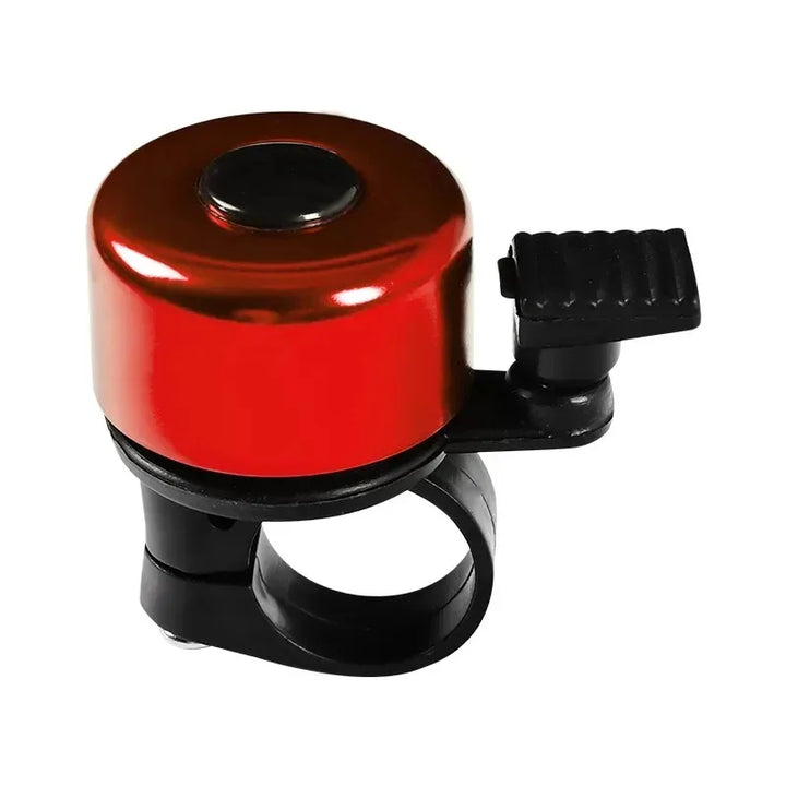 Universal Aluminum Alloy Bike Bell - Crisp Loud Silvery Sound - Anti-Rust Safety Horn for MTB, Road &amp; City Bikes (7 Vibrant Colors)