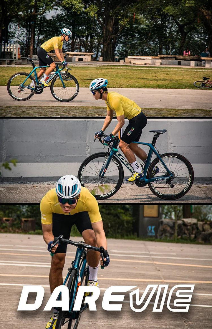 DAREVIE 2026 New Pro Cycling Jersey - Vividness Series Cooling Nylon Fabric - SPF50+ Anti-UV Slim Fit Bicycle Wear for Men &amp; Women
