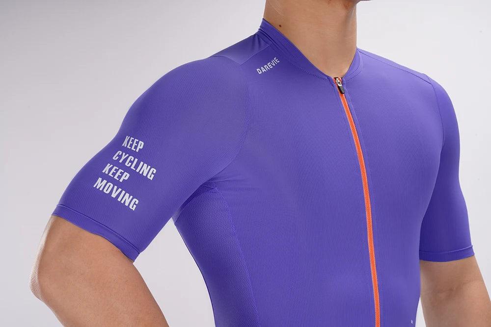 DAREVIE 2026 New Pro Cycling Jersey - Vividness Series Cooling Nylon Fabric - SPF50+ Anti-UV Slim Fit Bicycle Wear for Men &amp; Women