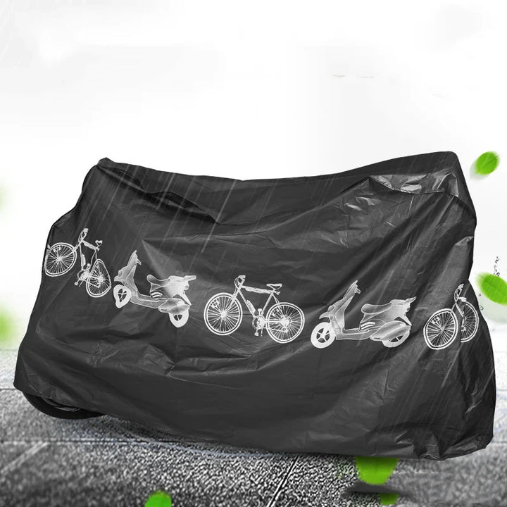 Universal Bicycle Rain Cover - Waterproof &amp; UV Protection Outdoor Bike Cover for MTB &amp; Road Bikes