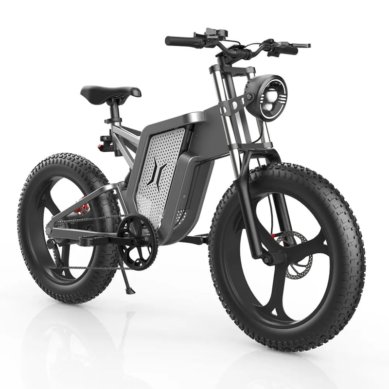 Lataa kuva gallerian katseluohjelmaan Powerful X20 Electric Mountain Bike with 2000W Motor and 35AH Battery - Off Road Ebike for Adults
