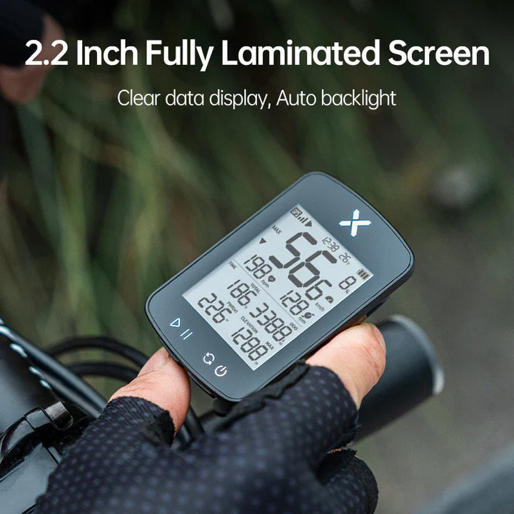 XOSS G2 Plus Wireless GPS Bike Computer, ANT+ Bluetooth Speedometer with Strava Sync