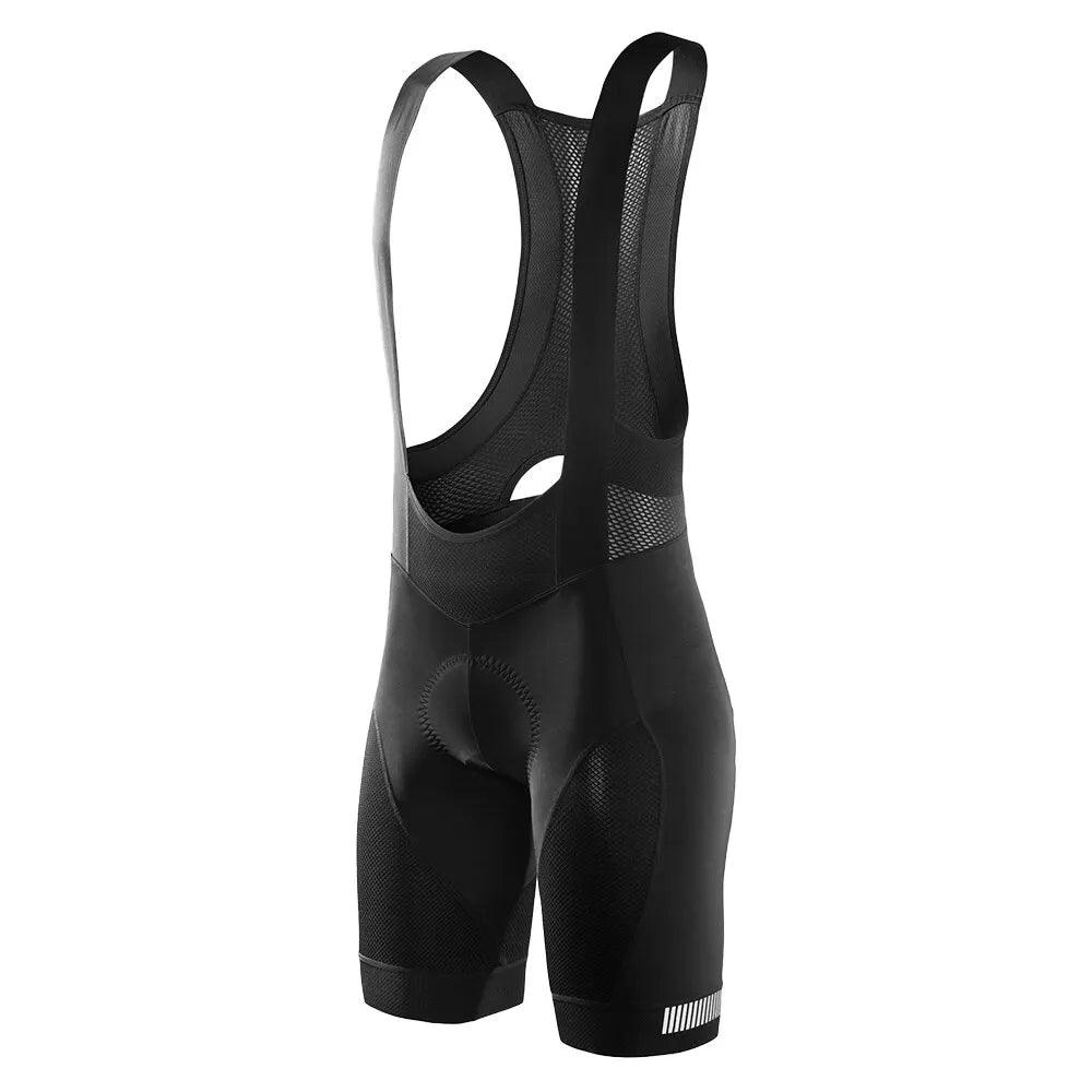 Professional Cycling Bib Shorts - 3D Padded Breathable Bicycle Tights - Shockproof Bretelle Bike Wear for Men &amp; Women