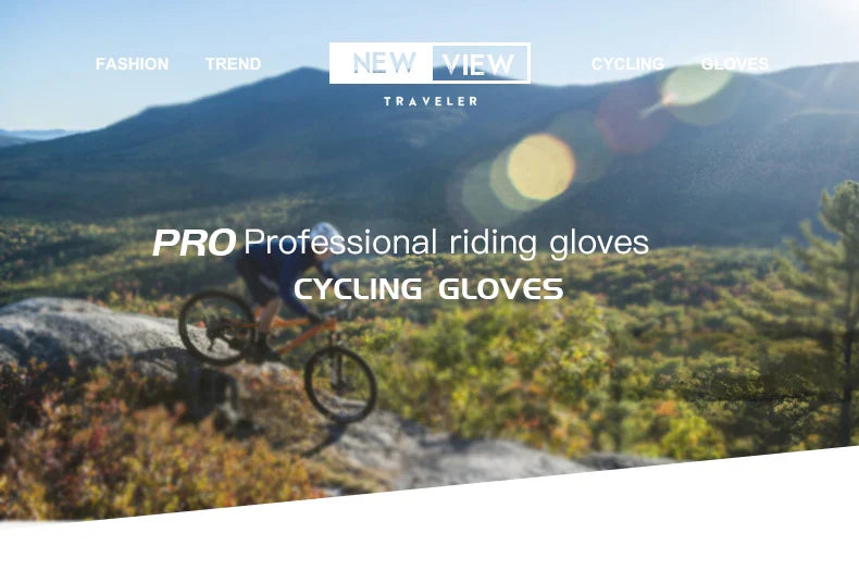 Professional Full Finger Cycling Gloves - Anti-Slip &amp; Sweatproof MTB Road Bike Mittens for Men &amp; Women
