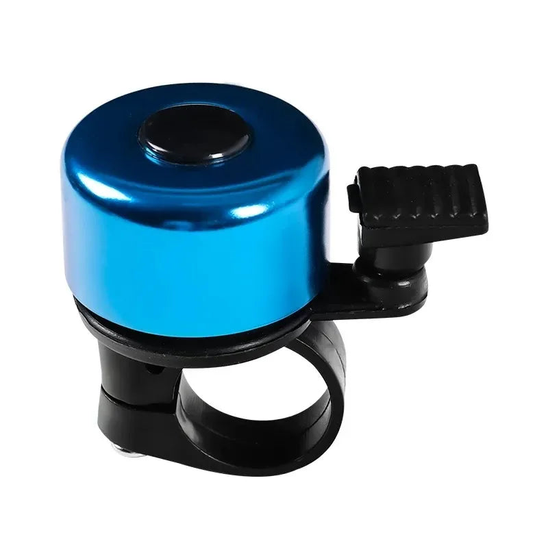 Universal Aluminum Alloy Bike Bell - Crisp Loud Silvery Sound - Anti-Rust Safety Horn for MTB, Road &amp; City Bikes (7 Vibrant Colors)