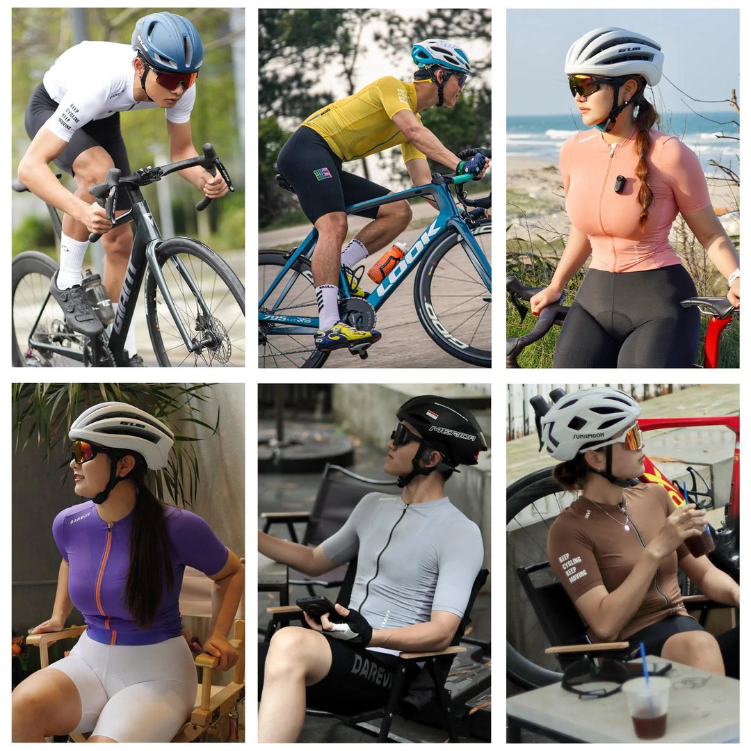 DAREVIE 2026 New Pro Cycling Jersey - Vividness Series Cooling Nylon Fabric - SPF50+ Anti-UV Slim Fit Bicycle Wear for Men &amp; Women