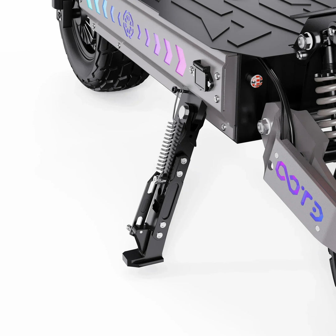 OOTD T90 Dual Drive Electric Scooter with NFC Unlock Hydraulic Suspension and Disc Brakes