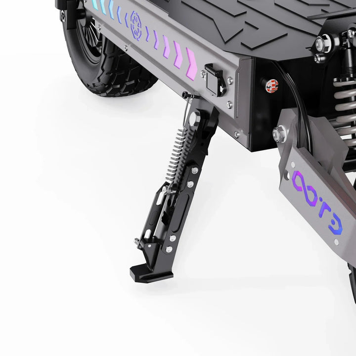 OOTD T90 Dual Drive Electric Scooter with NFC Unlock Hydraulic Suspension and Disc Brakes