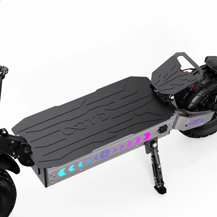 OOTD T90 Dual Drive Electric Scooter with NFC Unlock Hydraulic Suspension and Disc Brakes