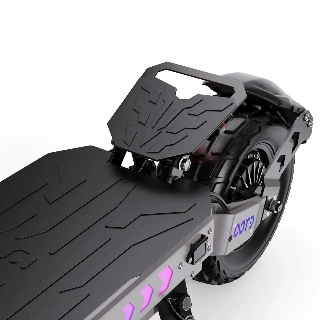 OOTD T90 Dual Drive Electric Scooter with NFC Unlock Hydraulic Suspension and Disc Brakes