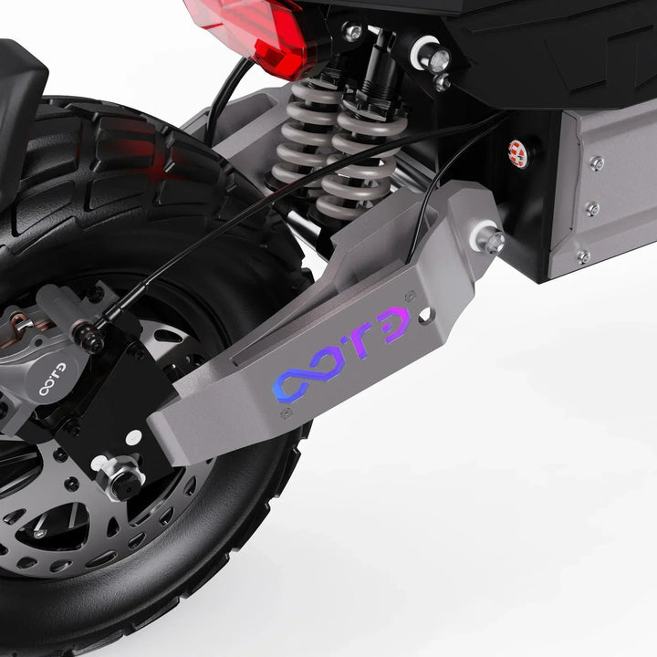 OOTD T90 Dual Drive Electric Scooter with NFC Unlock Hydraulic Suspension and Disc Brakes
