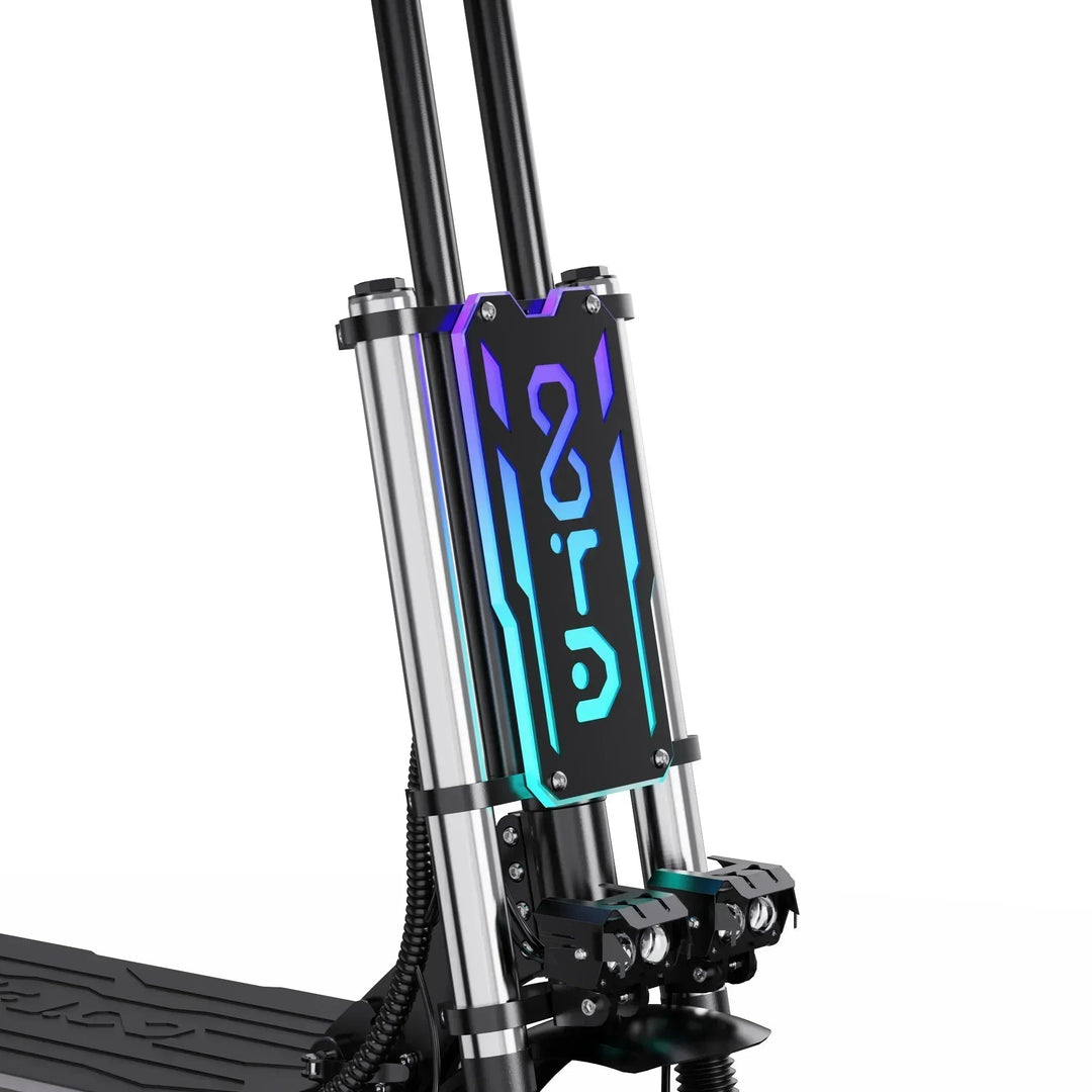 OOTD T90 Dual Drive Electric Scooter with NFC Unlock Hydraulic Suspension and Disc Brakes