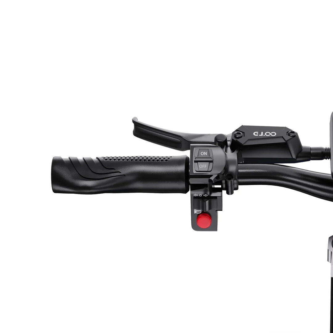 OOTD T90 Dual Drive Electric Scooter with NFC Unlock Hydraulic Suspension and Disc Brakes