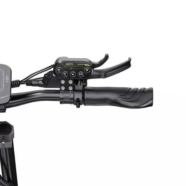 OOTD T90 Dual Drive Electric Scooter with NFC Unlock Hydraulic Suspension and Disc Brakes