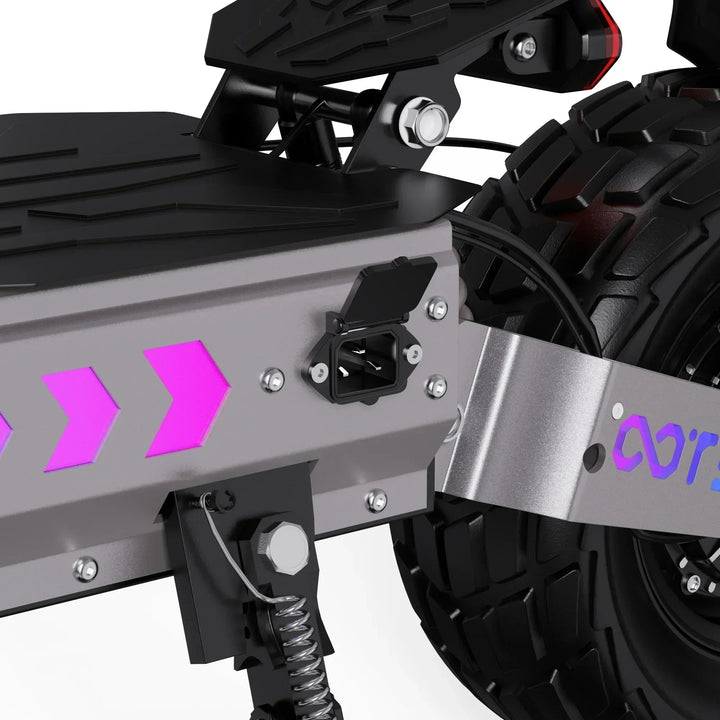 OOTD T90 Dual Drive Electric Scooter with NFC Unlock Hydraulic Suspension and Disc Brakes