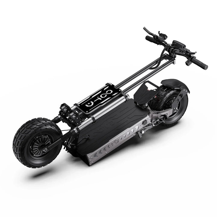 OOTD T90 Dual Drive Electric Scooter with NFC Unlock Hydraulic Suspension and Disc Brakes