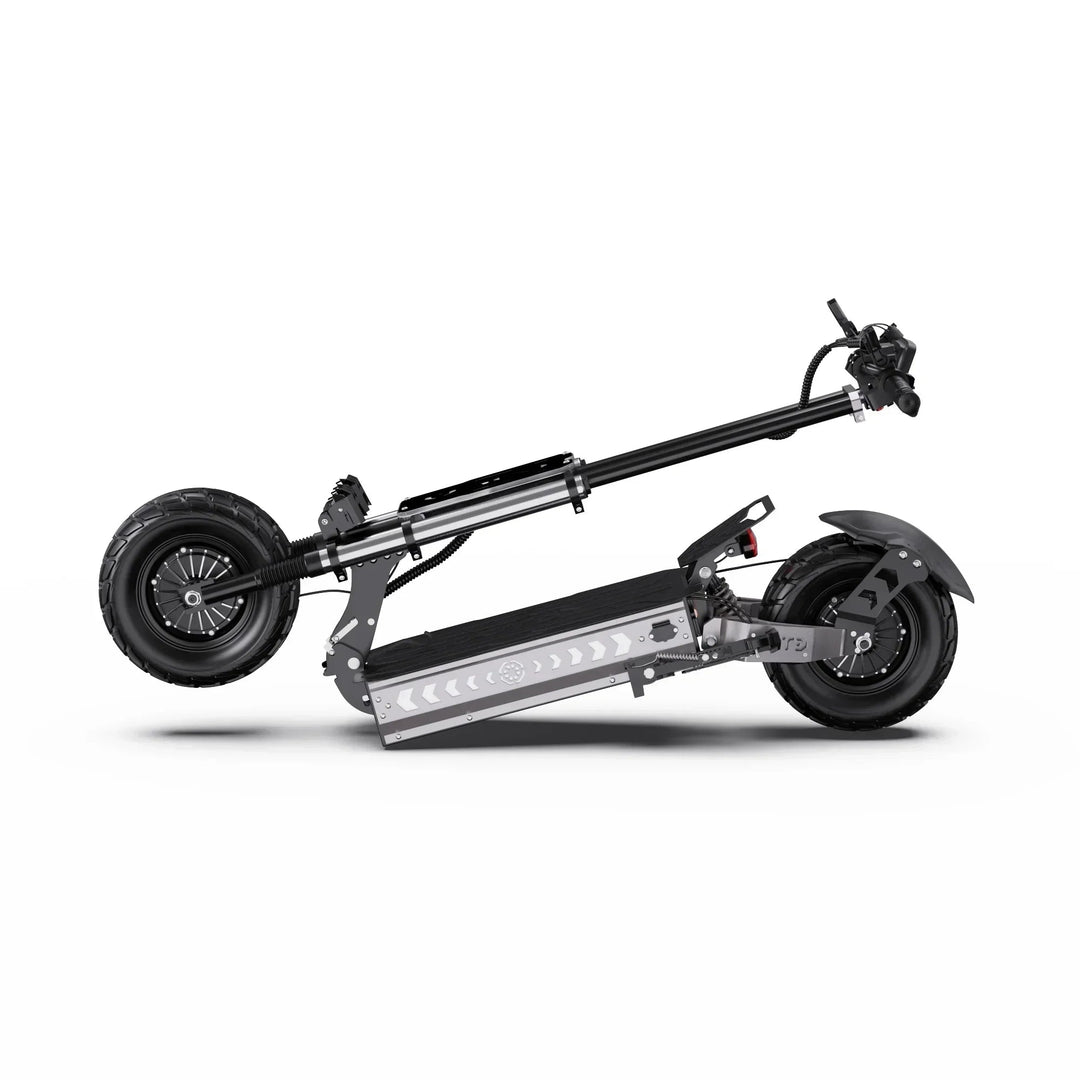 OOTD T90 Dual Drive Electric Scooter with NFC Unlock Hydraulic Suspension and Disc Brakes