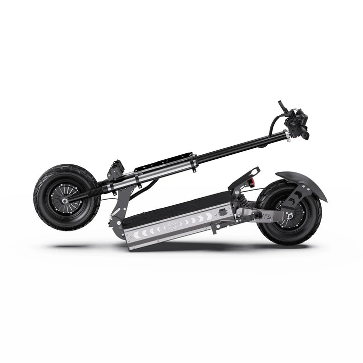 OOTD T90 Dual Drive Electric Scooter with NFC Unlock Hydraulic Suspension and Disc Brakes