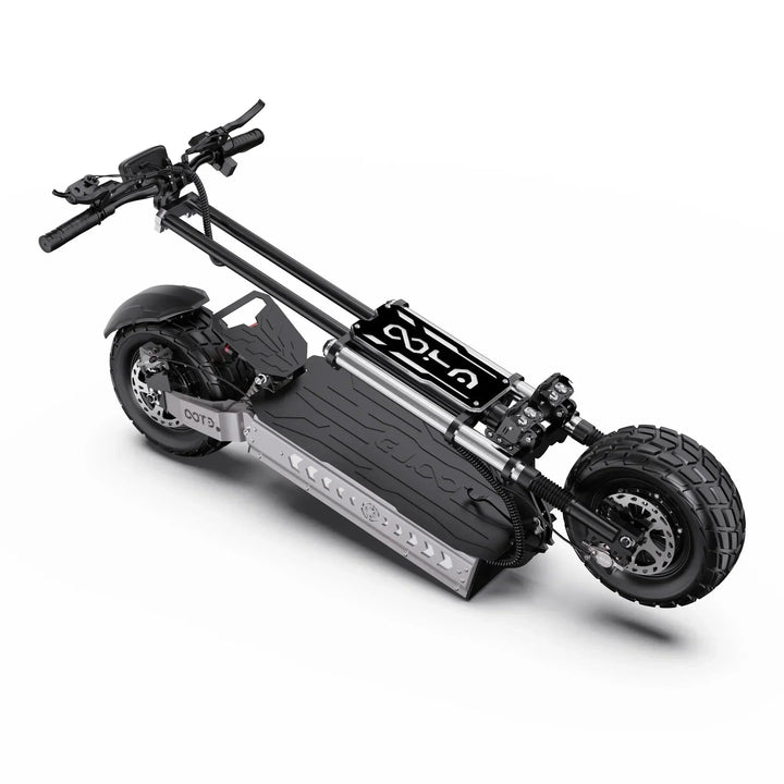 OOTD T90 Dual Drive Electric Scooter with NFC Unlock Hydraulic Suspension and Disc Brakes