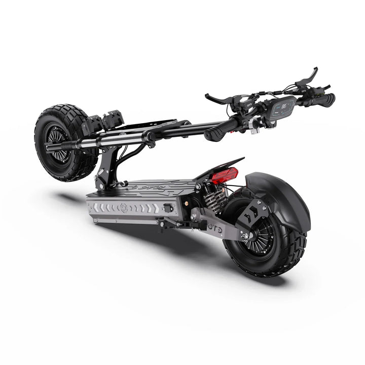 OOTD T90 Dual Drive Electric Scooter with NFC Unlock Hydraulic Suspension and Disc Brakes