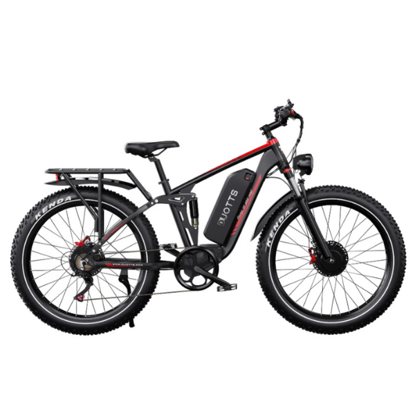 DUOTTS S26 Pro Fat Tire Electric Bike with IPX4 Rating and Hydraulic Brakes