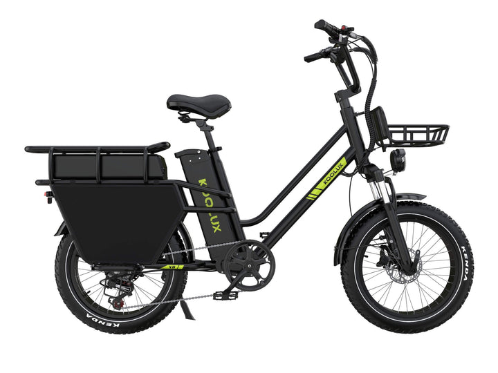KOOLUX X8 48V 65AH Lithium-ion Electric Cargo Bike Ebike With NFC