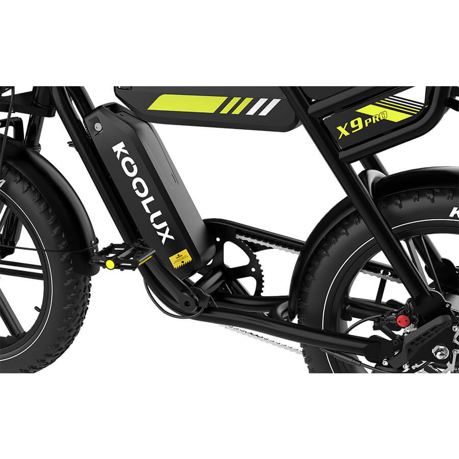 KOOLUX X9 Pro Ebike Dual Battery 48V 15.6AH*2 20*4.0&