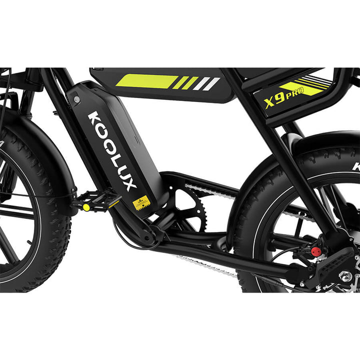 KOOLUX X9 Pro Ebike Dual Battery 48V 15.6AH*2 20*4.0&