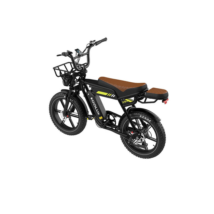 KOOLUX X9 Pro 48V 15.6AH*2Dual Battery 20*4.0‘’ Electric Bike HOT