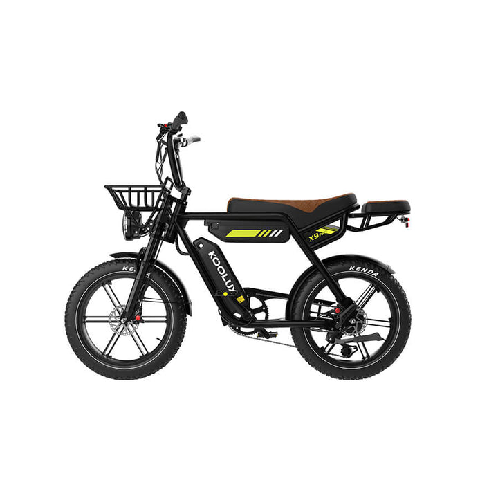 KOOLUX X9 Pro 48V 15.6AH*2Dual Battery 20*4.0‘’ Electric Bike HOT