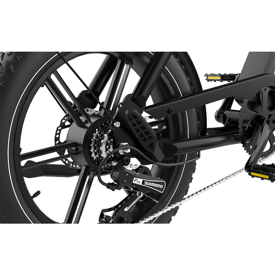 KOOLUX X9 Pro 48V 15.6AH*2Dual Battery 20*4.0‘’ Electric Bike HOT