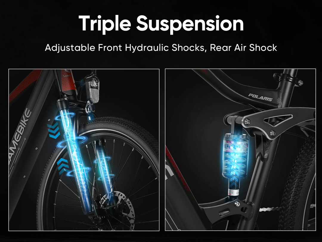 Samebike XD26-II 250W Hybrid Electric Bike for Urban Commuting and Adventure