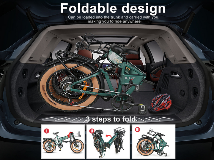 Samebike XWLX09-II Fat Tire Mountain Electric Bike with Curved Ergonomic Handlebar