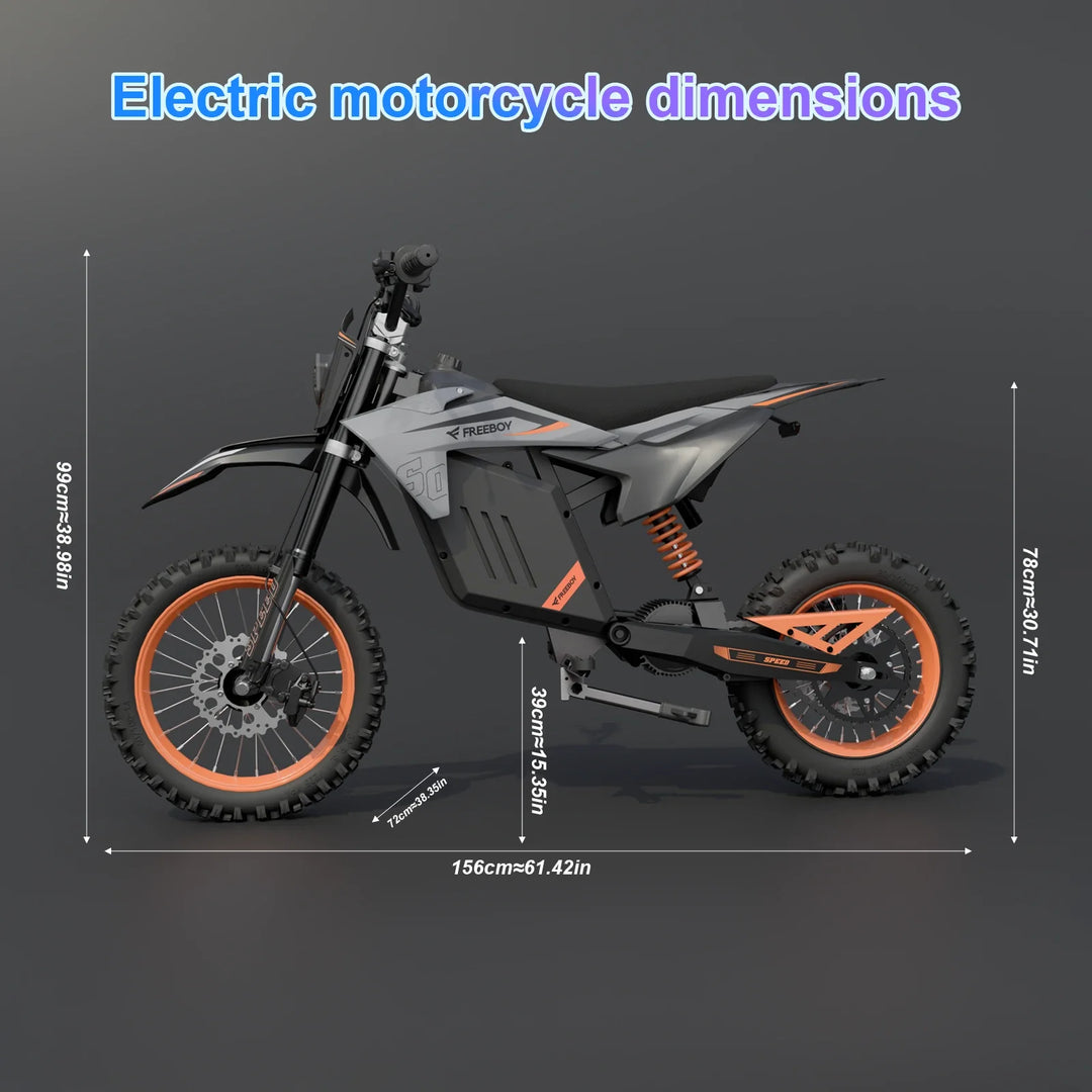 FREEBOY Electric Dirt Bike Y88 for Teens 14+