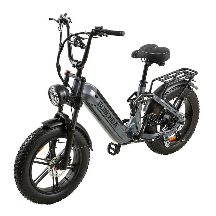 BURCHDA AZ20 Step-Thru Electric Bike with 200kg Max Load for Urban Commuting