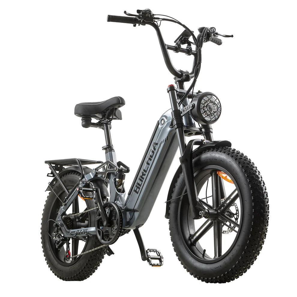 BURCHDA AZ20 Step-Thru Electric Bike with 200kg Max Load for Urban Commuting