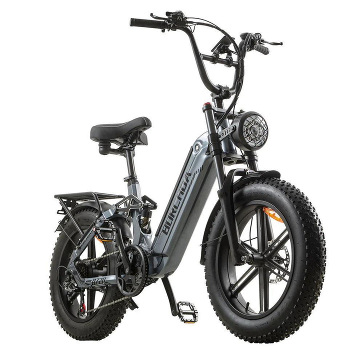 BURCHDA AZ20 Step-Thru Electric Bike with 200kg Max Load for Urban Commuting