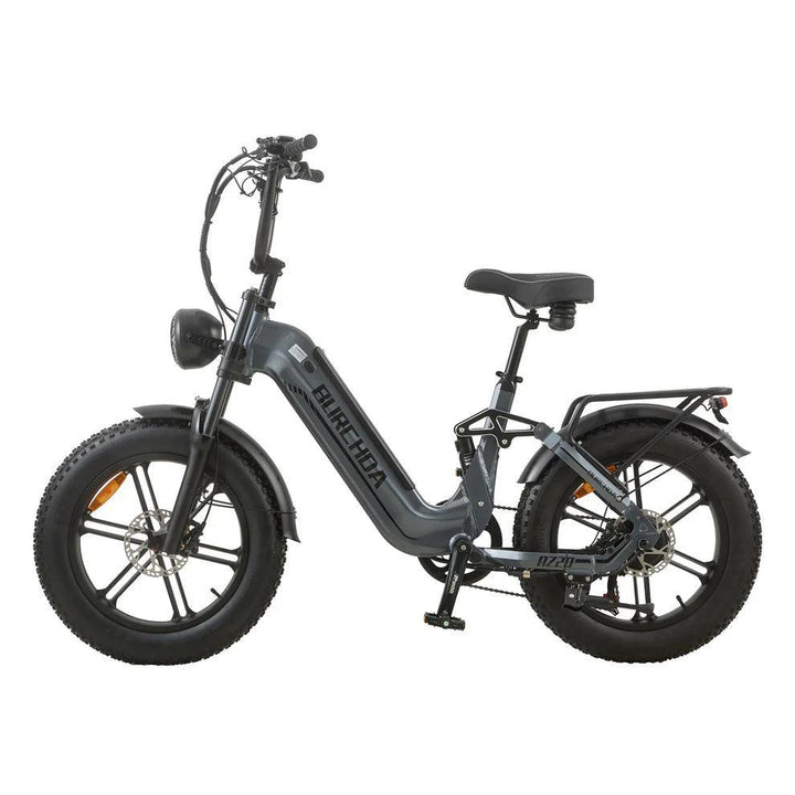 BURCHDA AZ20 Step-Thru Electric Bike with 200kg Max Load for Urban Commuting