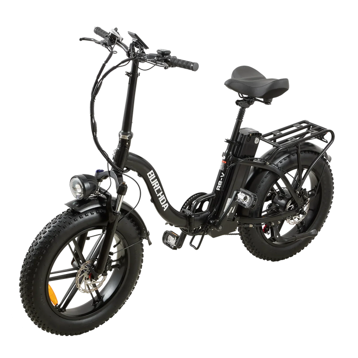 Burchda R8S Pro and R8V Step-Thru Folding Electric Bike with Hydraulic Brakes