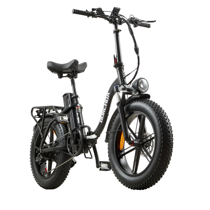 Burchda R8S Pro and R8V Step-Thru Folding Electric Bike with Hydraulic Brakes