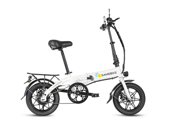 Samebike YINYU14 Portable Commuter Electric Bike with Real-Time LCD Data Display