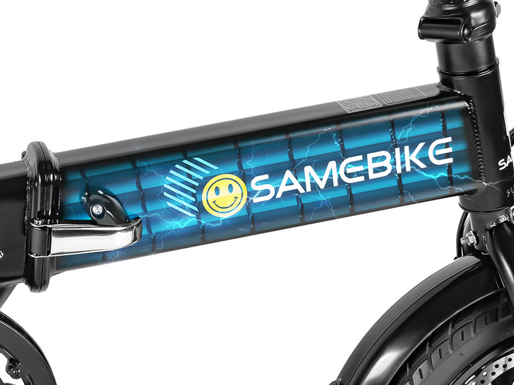 Samebike YINYU14 Portable Commuter Electric Bike with Real-Time LCD Data Display