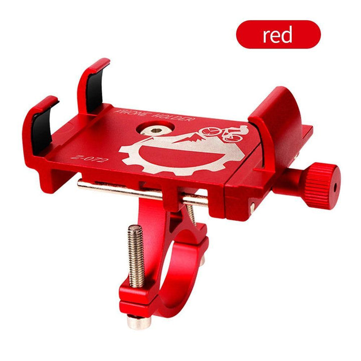 Aluminum Alloy Bike Phone Mount - 360° Rotatable Universal Bicycle Handlebar Holder - Heavy Duty Mechanical Lock for MTB, Road Bike &amp; E-Bike - Fits iPhone &amp; Samsung