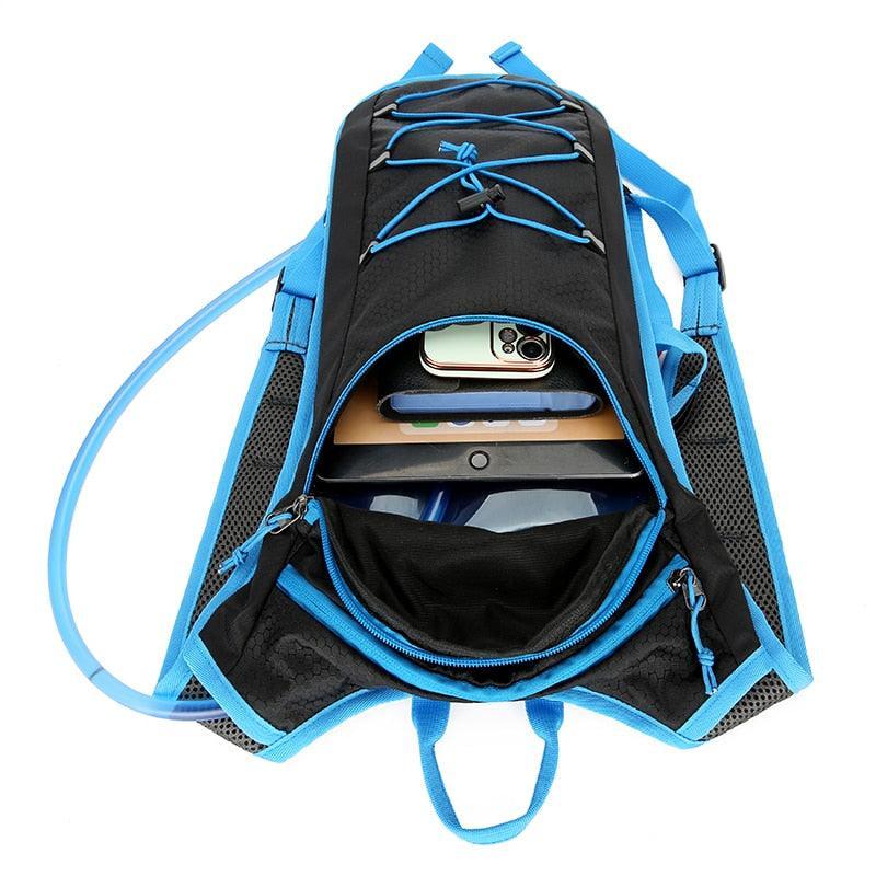 Professional Cycling Backpack - Lightweight Rainproof Nylon Sport Bag - Hydration Ready Daypack for Running, MTB &amp; Hiking (VH1726)